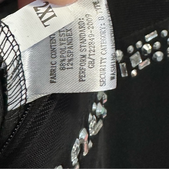 Southern Fried Chics I See You Lookin’ Jumpsuit in Black, Size 2XL - Picture 7 of 11